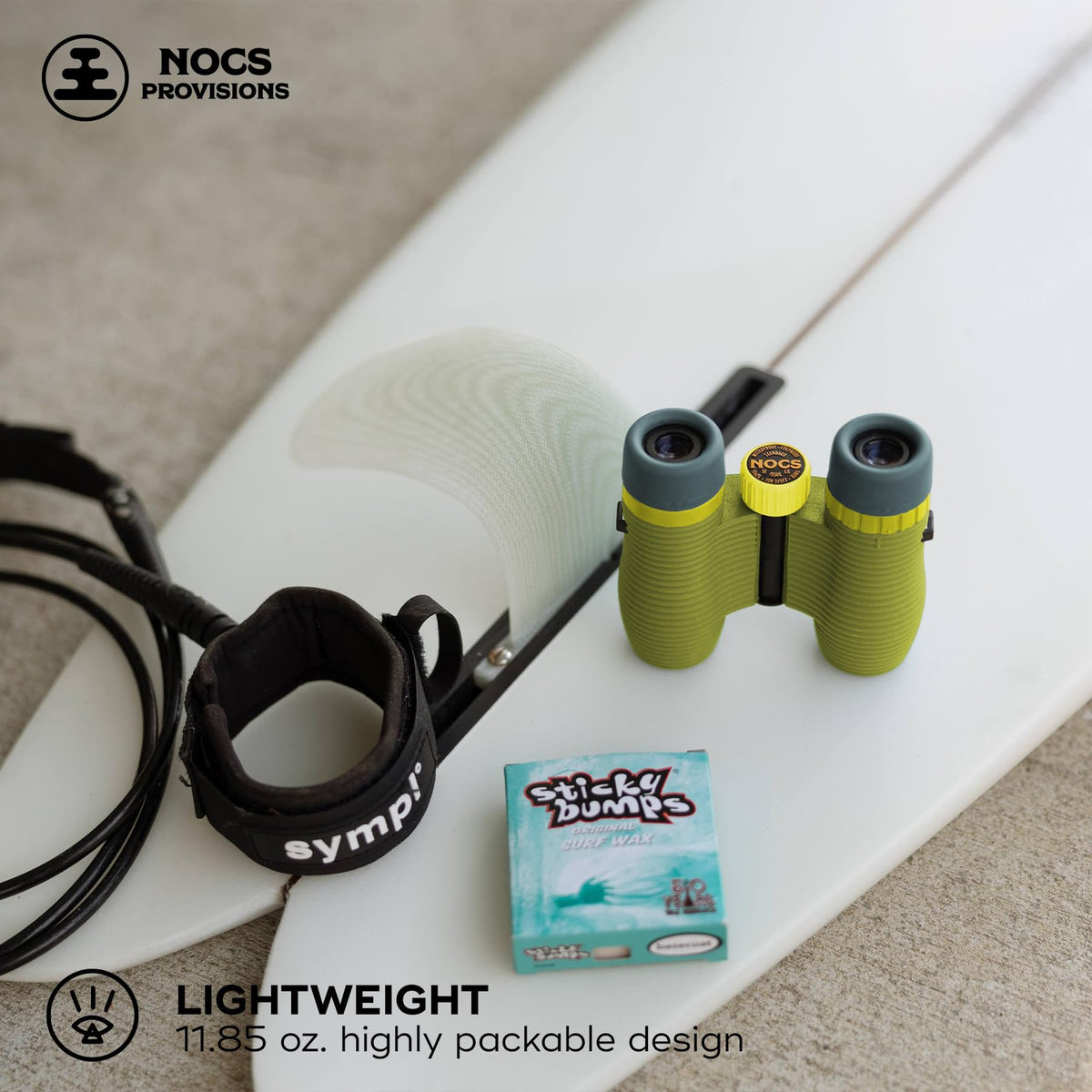 Nocs Provisions Waterproof design with IPX7 rating for rainy-day adventures.