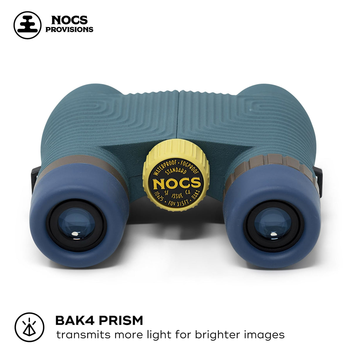 Nocs Provisions binoculars view through for bright, crisp field observations