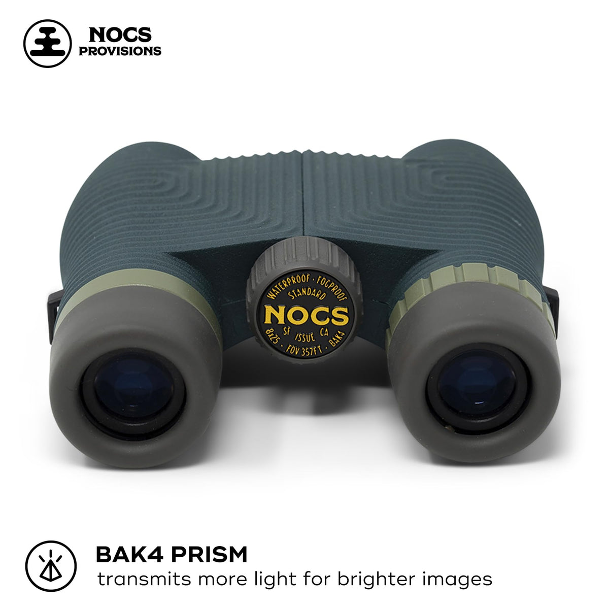 Nocs Provisions 8x25 binoculars IPX7 waterproof performance in wet conditions