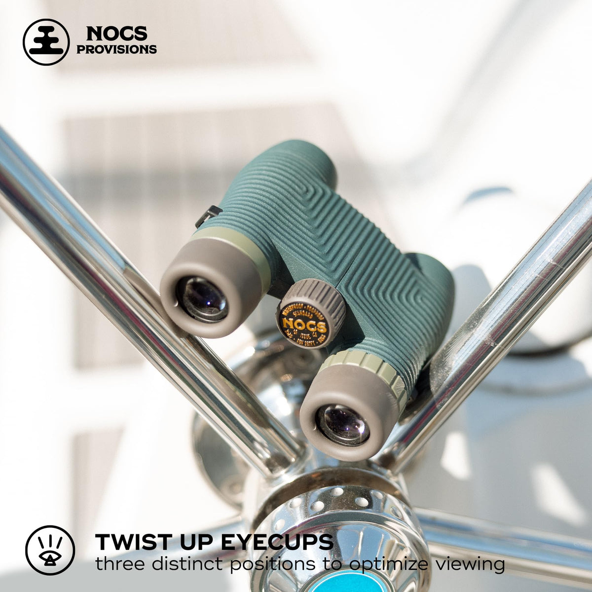 Nocs Provisions rugged wave grip for secure handling outdoors