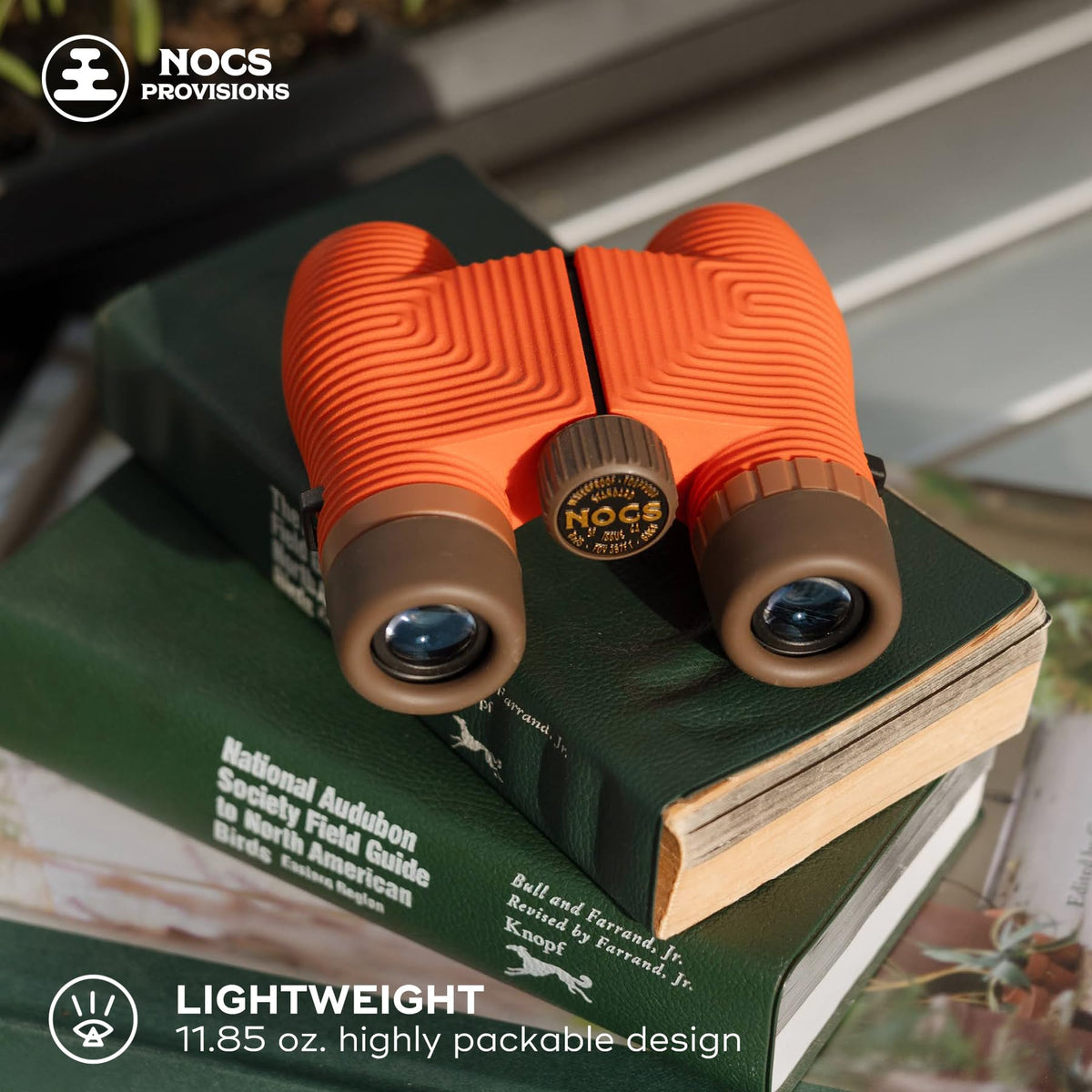 Nocs Provisions three-position eyecups fit glasses wearers for comfortable viewing.