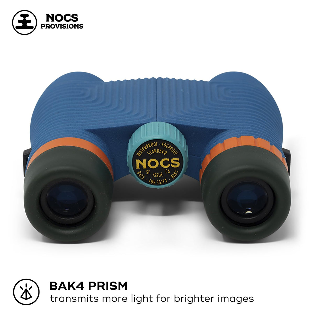 Nocs Provisions 8x25 rugged-wave-grip for secure handling in active scenes.