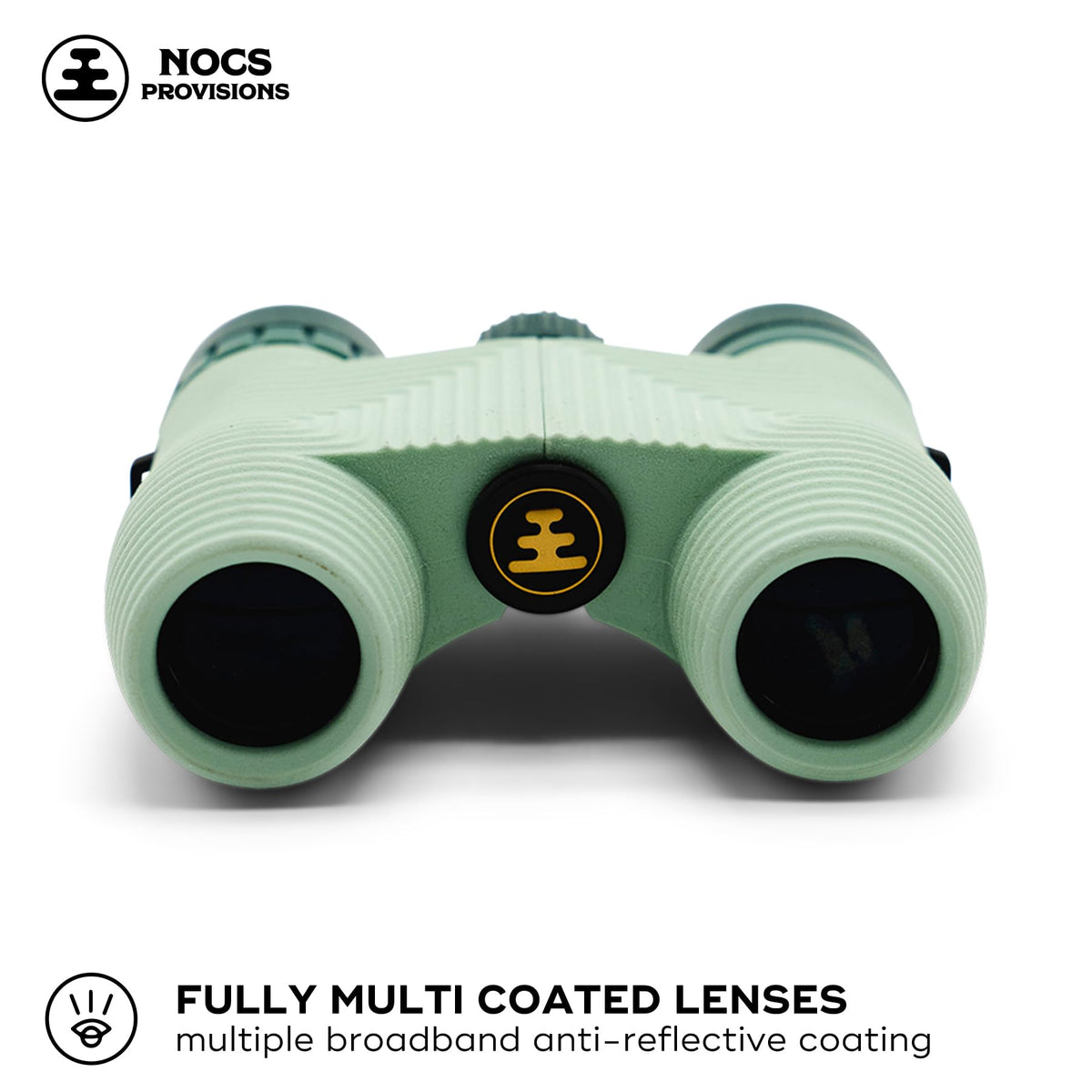 Nocs Provisions Standard Issue eye-cup adjustment for comfortable viewing with glasses.