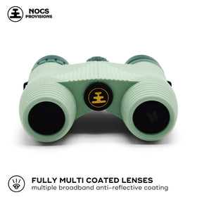 Nocs Provisions Standard Issue eye-cup adjustment for comfortable viewing with glasses.