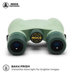 Nocs Provisions fully multi-coated optics deliver edge-to-edge clarity and accurate color.