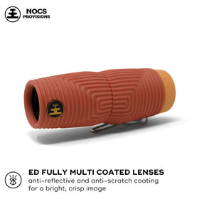 Zero Tube rugged body withstands outdoor use in demanding conditions.
