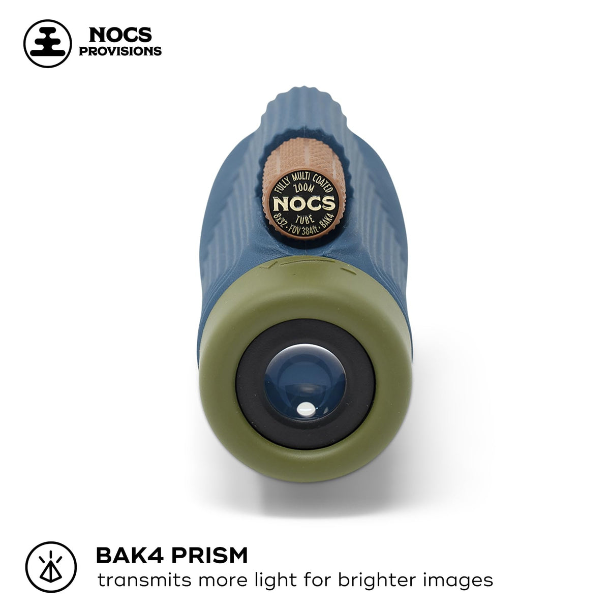Nocs Provisions Zoom Tube 8x32 field view delivering wide, immersive sightlines.