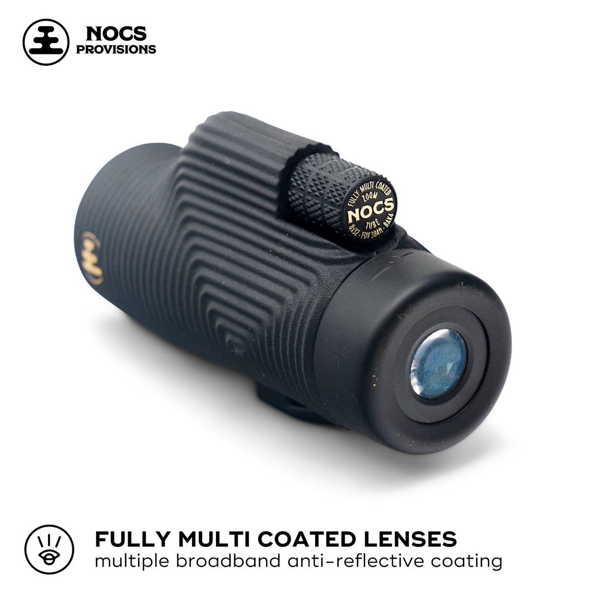 Fully multi-coated optics on Nocs Zoom Tube deliver bright, sharp distant views
