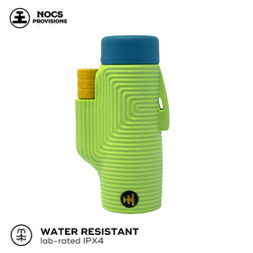 Rugged Wave Grip on the Zoom Tube prevents slips during long sessions