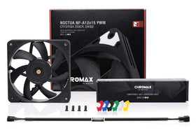 Noctua Chromax Black Swap side profile emphasizing slim 15mm design