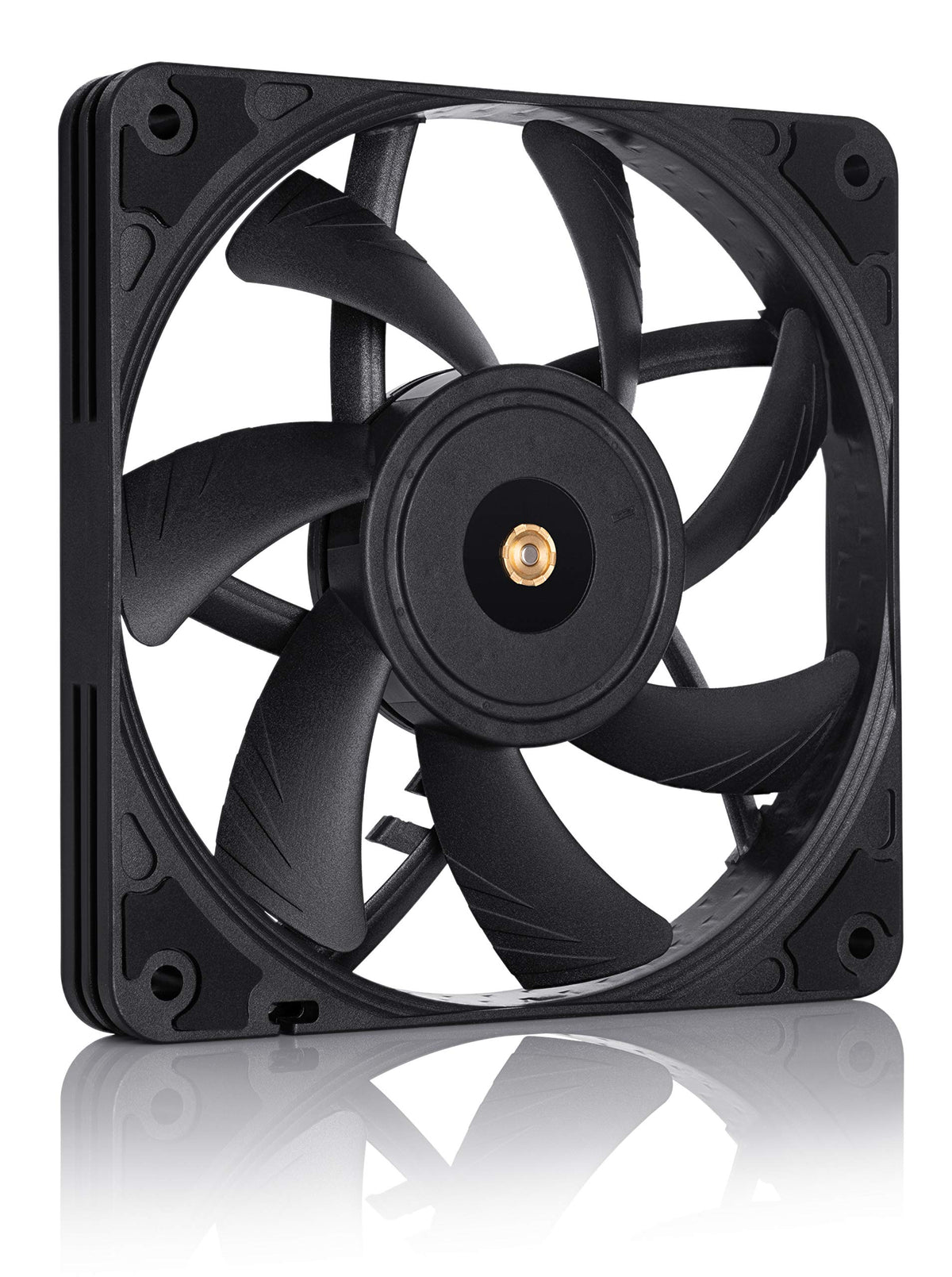 Noctua Chromax Black Swap pads close-up showing vibration-damping pads
