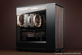 Noctua NF-A14x25r accessories laid out showing included mounts and cables benefit