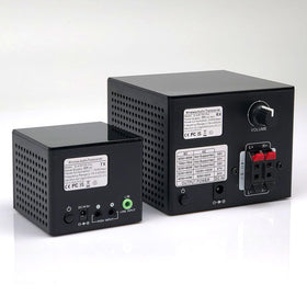 Nodelay S-AIR100-PRO receiver paired for lossless, synchronized surround sound.