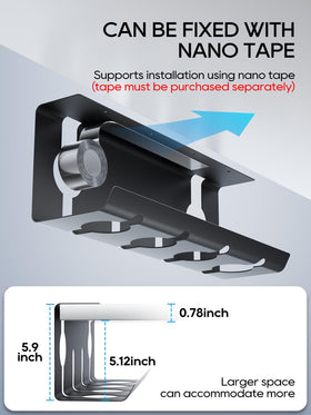 Easy clip-on install in seconds without tools.
