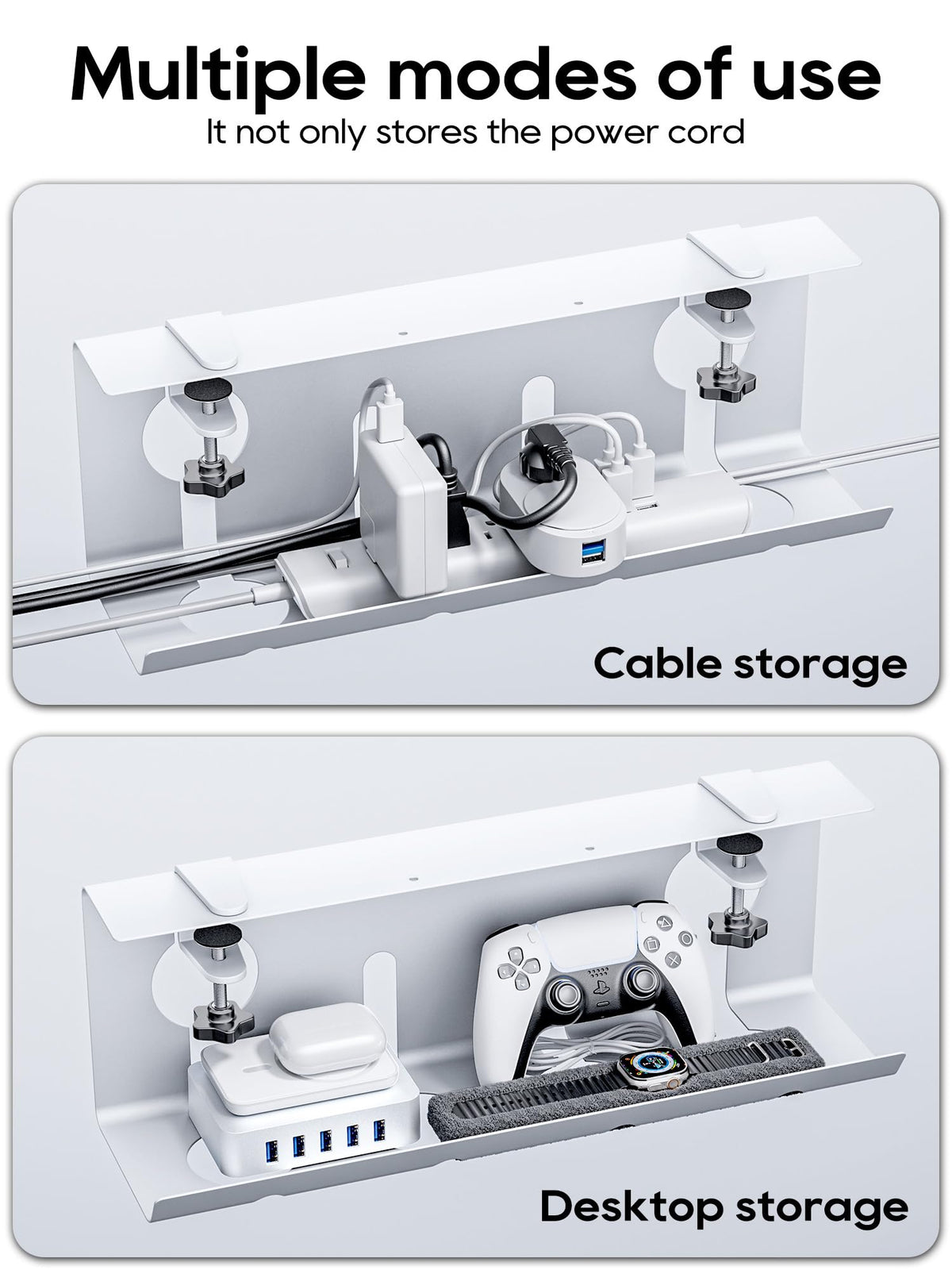 NODOCA multi-use tray can also organize kitchen spices or small items.