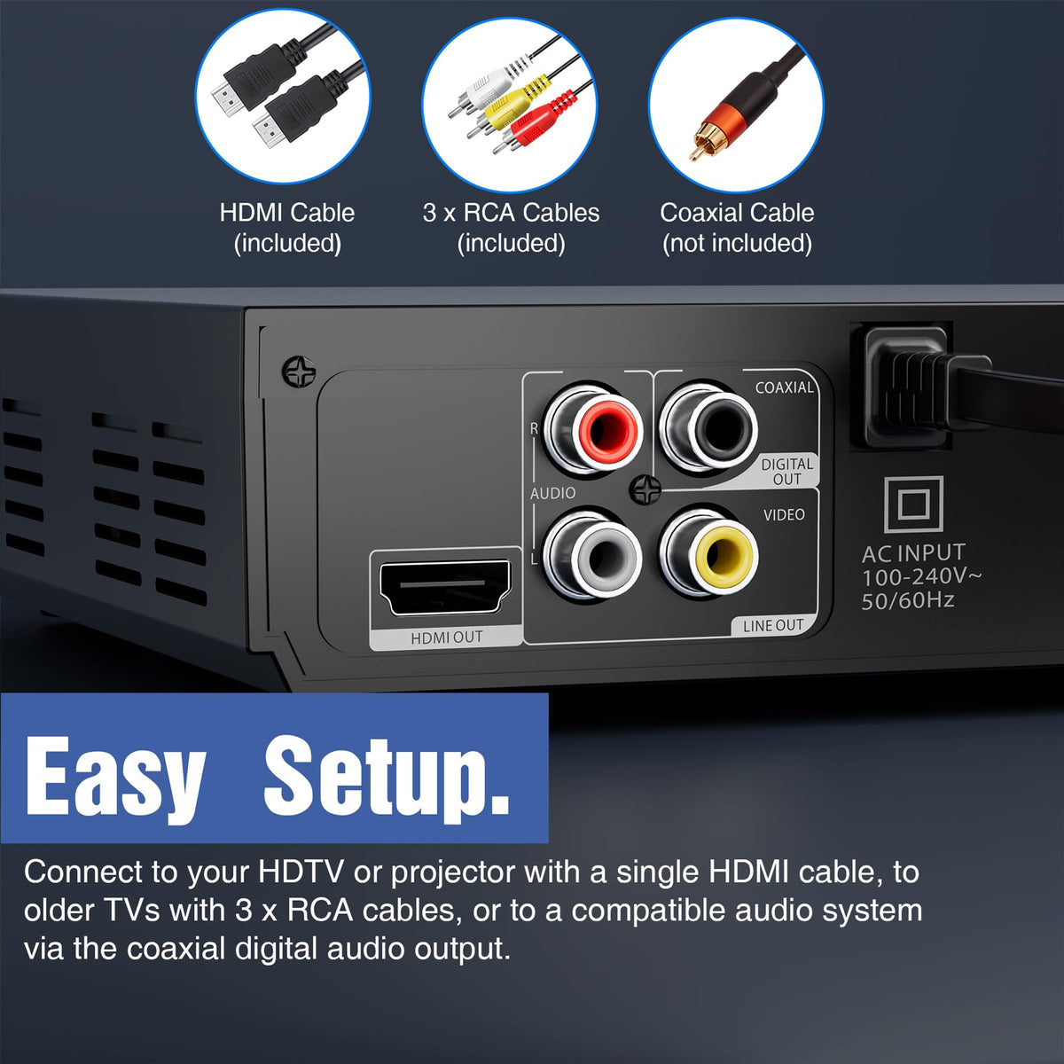 Nodrax FlexaPlay disc tray loading a DVD for reliable region-free playback