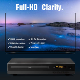 Nodrax FlexaPlay top buttons and USB port visible for quick control and media access