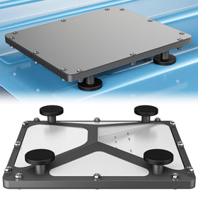 Nogoal Starlink Mini Magnetic Mount on a vehicle roof showing secure, scratch-free attachment