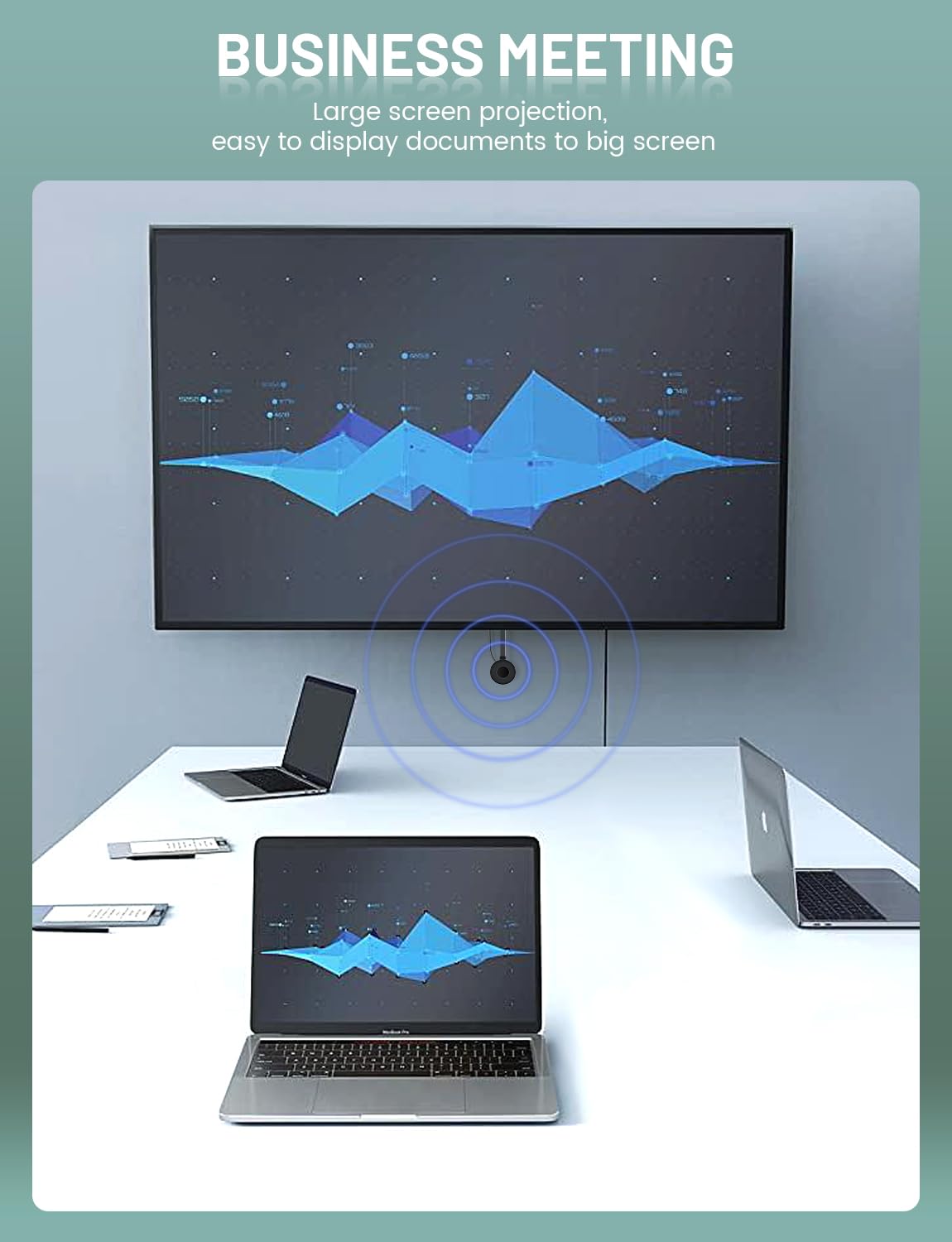 NOHZIO delivers 1080p60 video and audio with smooth playback.