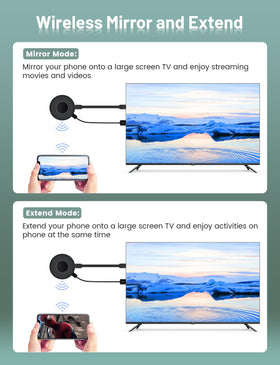 NOHZIO dual-band 2.4G/5G ensures stable connection and faster streaming.