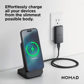 NOMAD detailed shot of dual USB‑C ports highlighting power split control