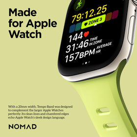 NOMAD Apple Watch Tempo Band Lumen ideal for daily wear and workouts