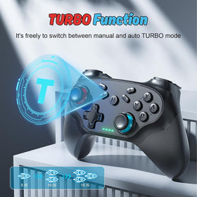 Nonbliep 2-Pack wireless controller ergonomic hold; non-slip grip stays secure