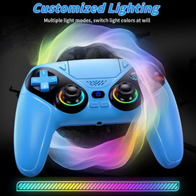 Nonbliep close-up of buttons and touchpad improving precision and feel