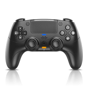 Nonbliep controller front view showing buttons and touchpad for clearer controls