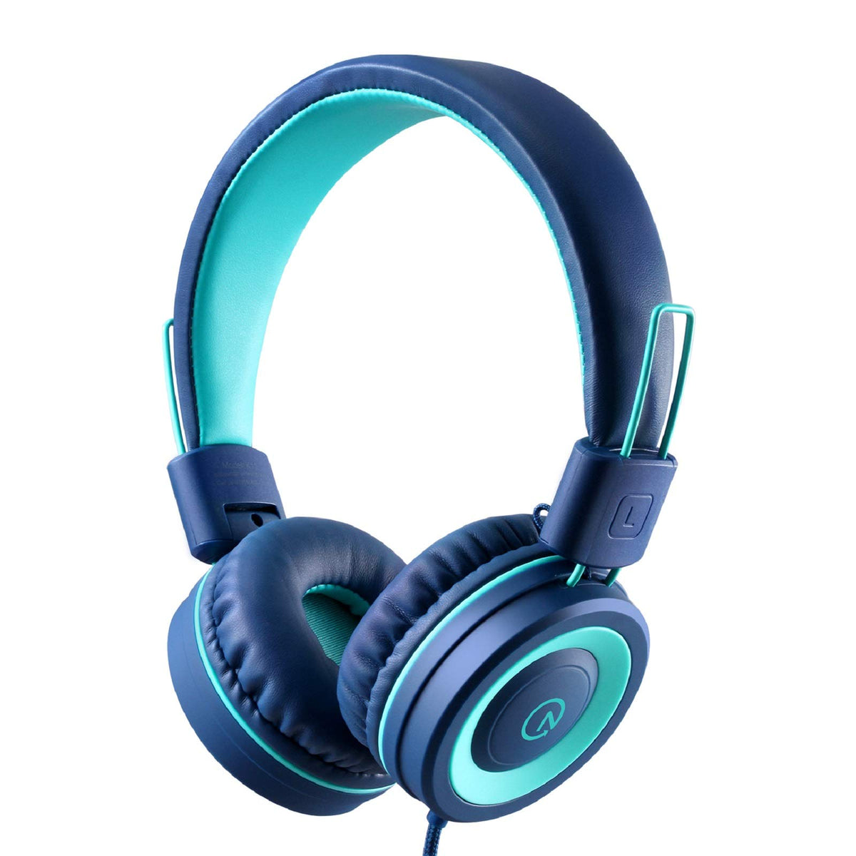 noot k11 foldable on-ear headphones for kids with easy storage.