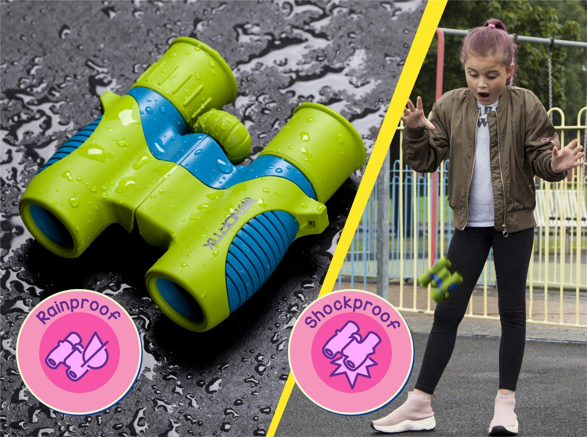 Noptix flexible eyecups detail protecting children's eyes during use