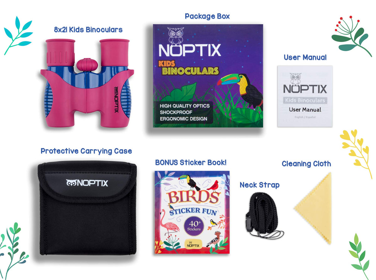 Noptix close-up of large focus wheel for easy child adjustments