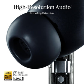 Nothing Ear a Hi-Res audio certification enables immersive sound.