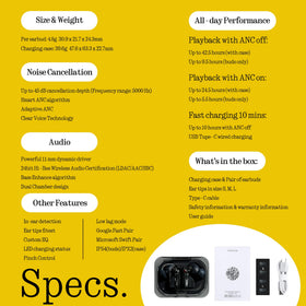 Nothing Ear a IP54 buds and IPX2 case withstand light moisture and dust.