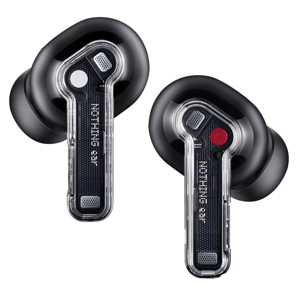 Nothing Ear Wireless Earbuds case front view, portable charging companion for on-the-go listening.
