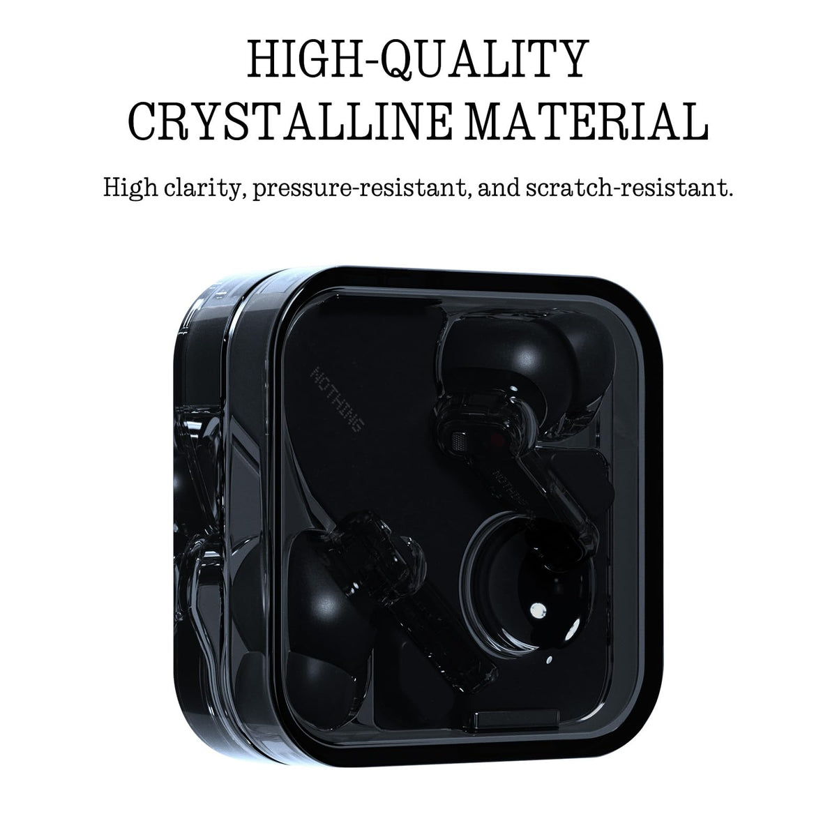 Nothing Ear Wireless Earbuds in-ear fit, secure comfort for daily listening.