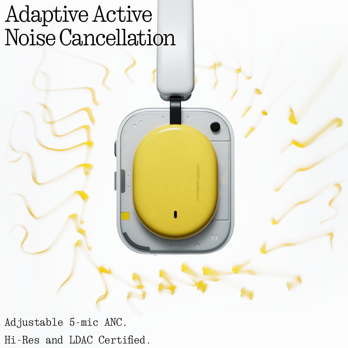 Nothing Headphone (a) long battery life up to 135 hours.