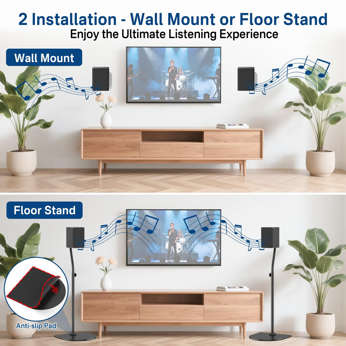 notiela base pad on wood floor protecting surface and preventing scratches