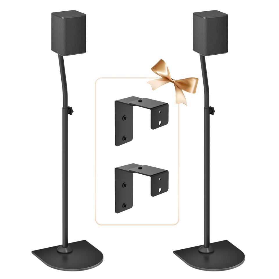 notiela front view assembled stands showing stable support and neat setup