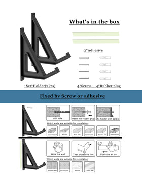 NOTMBESTM packaged with hardware enables quick setup and flexible placement.
