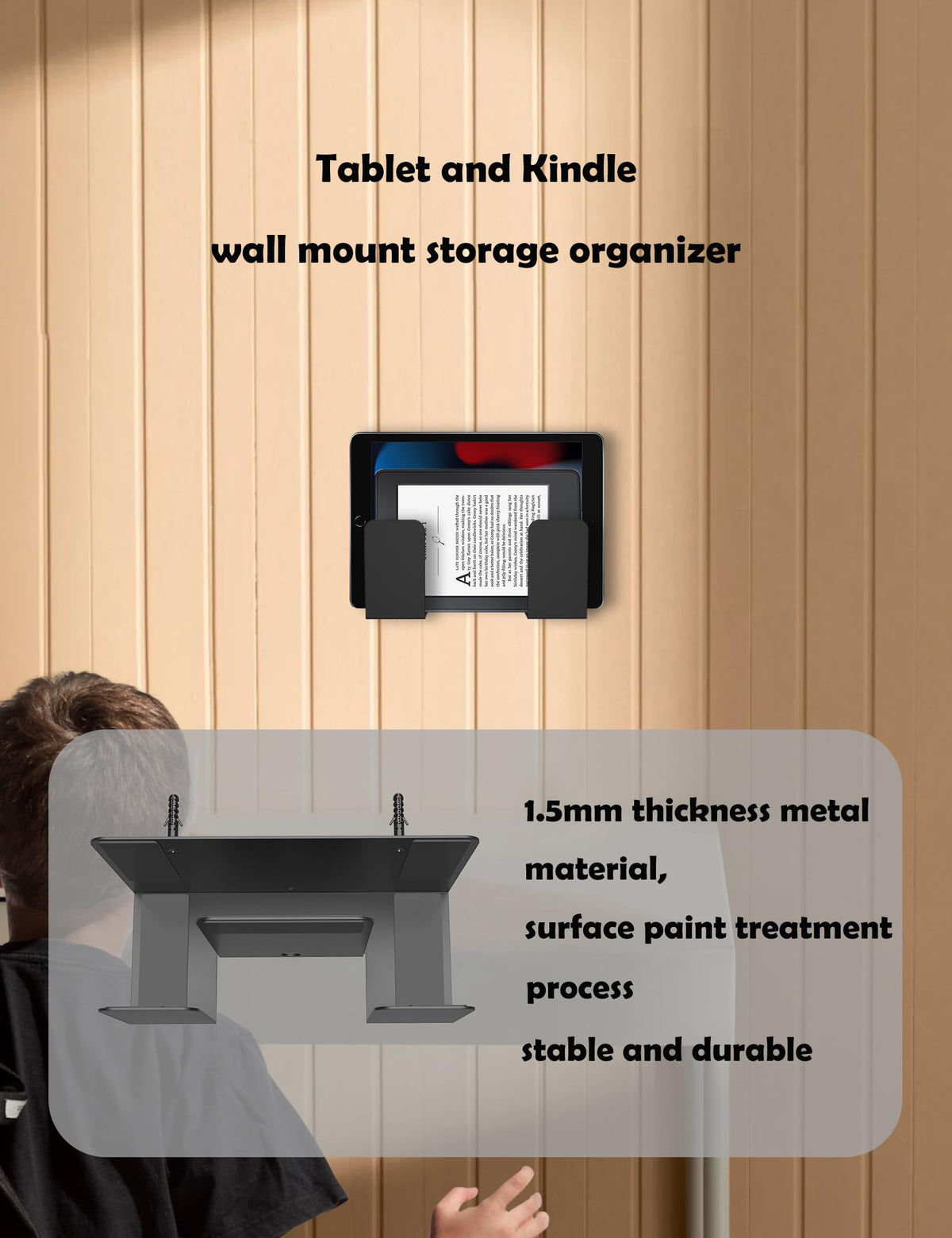 NOTMBESTM metal 1.5mm construction with EVA pads protects devices