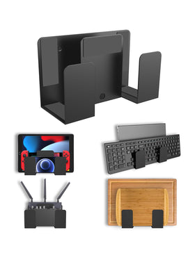 NOTMBESTM wall-mount laptop setup for a clutter-free workspace
