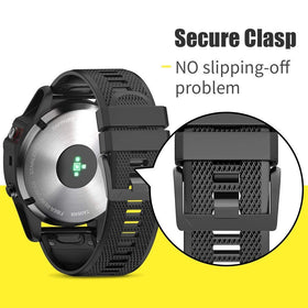 Notocity soft silicone band close-up shows matte finish and comfort.