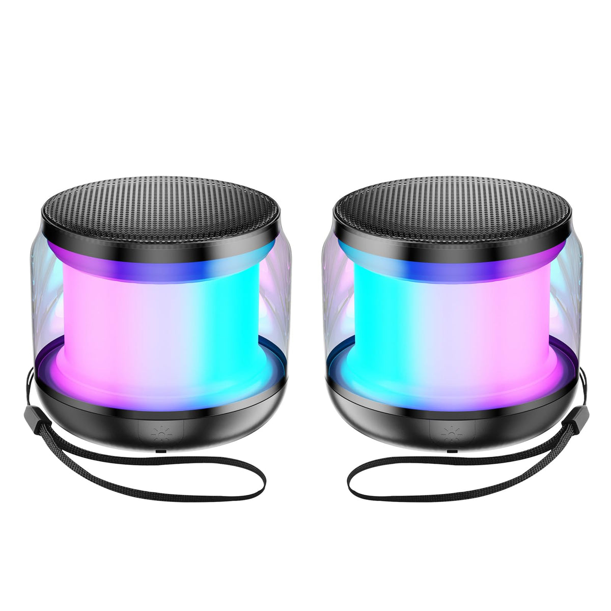 NOTOKA mini speaker with color light mode enhances mood while listening