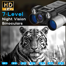 Nouaksy waterproof IPX7 binoculars withstand rain for rugged outdoor adventures