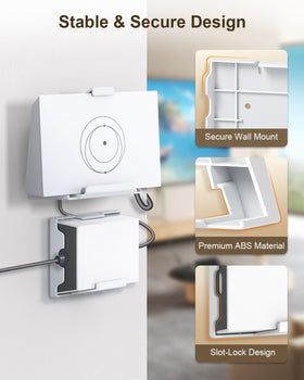 NovaKits Starlink ABS dish bracket provides sturdy support on any surface.