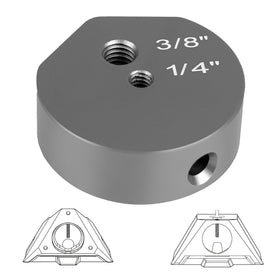 NovaKits tripod adapter for Starlink Mini — full view showing compact, sturdy design.
