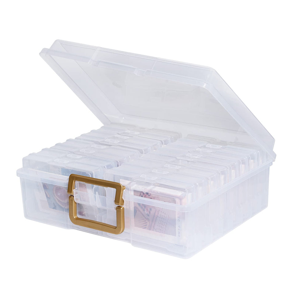 novelinks outer box front view showing clear storage and organized look
