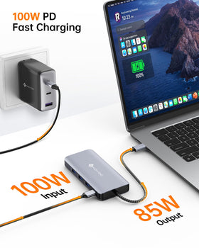 NOVOO DisplayPort output on the dock for a second monitor