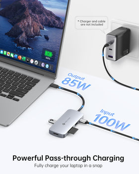 NOVOO compatible with MacBook Pro/Air and many laptops for docking.
